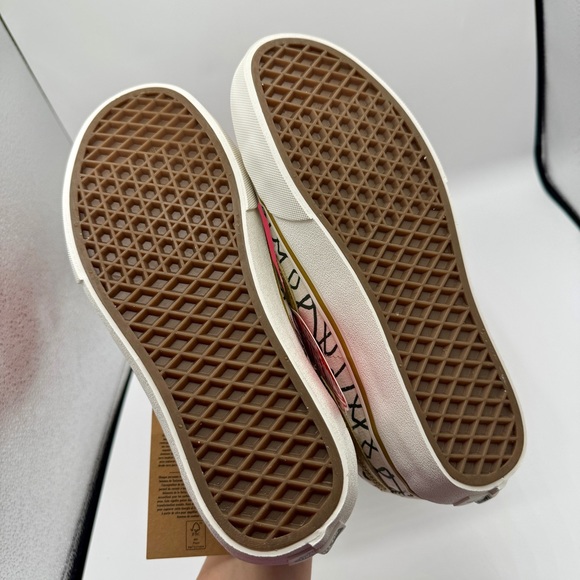 NWT Vans Sk8 Low Reissue Sneakers Textured Waves / Marshmallow Shoes Skate NEW - Picture 5 of 16